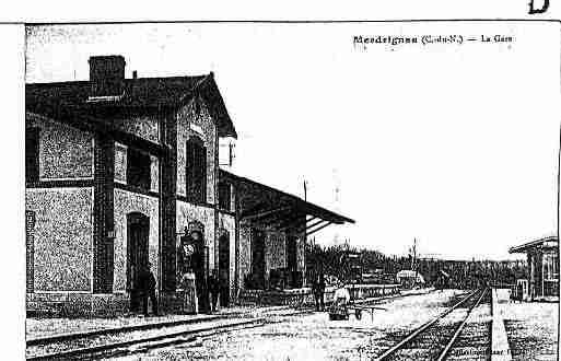 Ville de MERDRIGNAC Carte postale ancienne